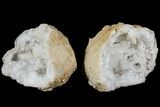 Quartz Geode (Both Halves) - Morocco #104348-1